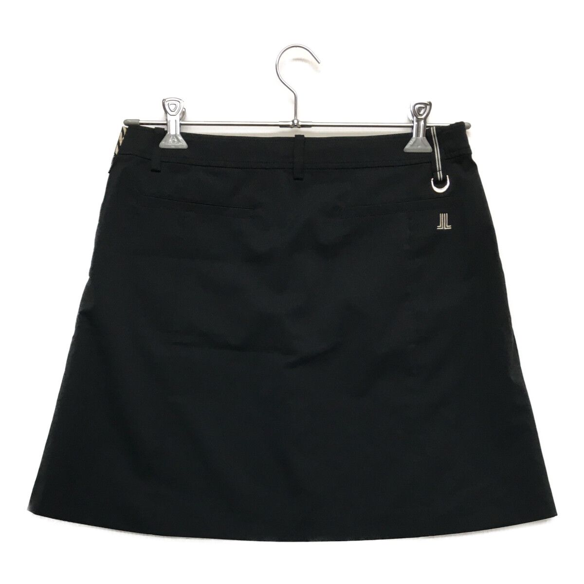 LANVIN - coco 中古 ランバンスポール LANVIN SPORT レディース スカート 40(M) 黒 ブラック シンプル プリーツ 中古 レディース ランバンスポール LANVIN SPORT スカート 40(M
