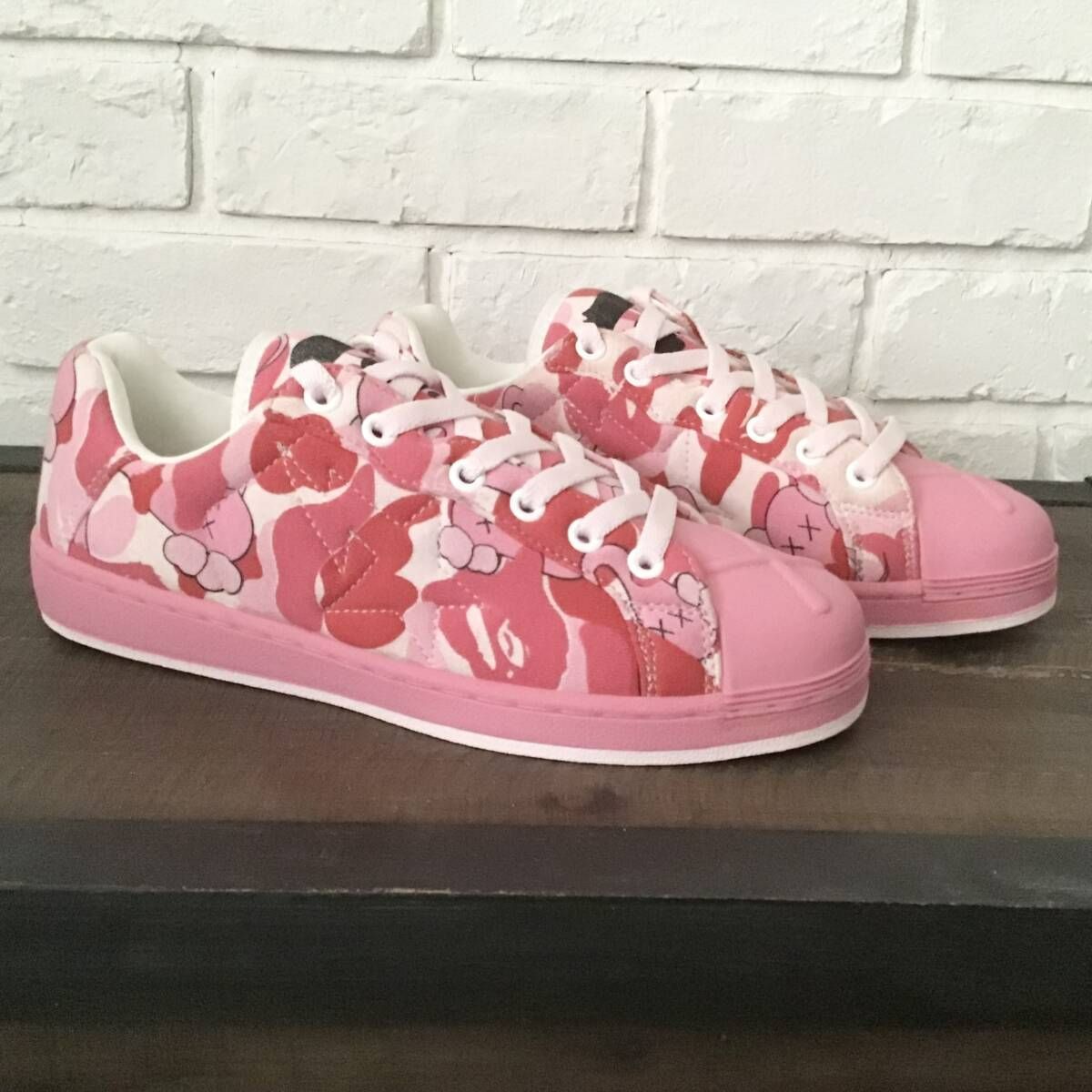 ☆未使用品☆ KAWS × BAPE ULTRA SKULL STA スニーカー 26.5cm a 