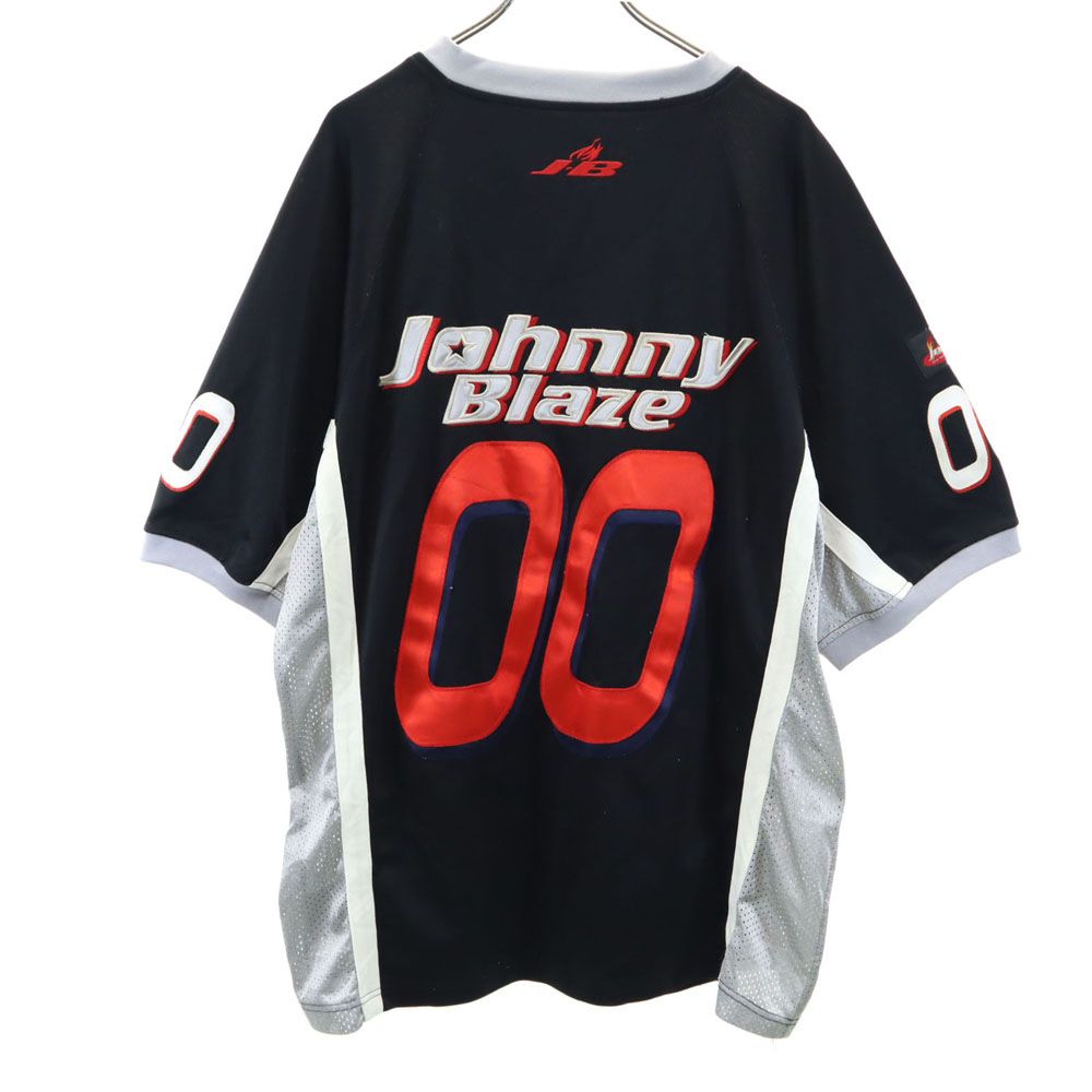 ジョニーブレイズ ゲームシャツ 半袖 Vネック Tシャツ L