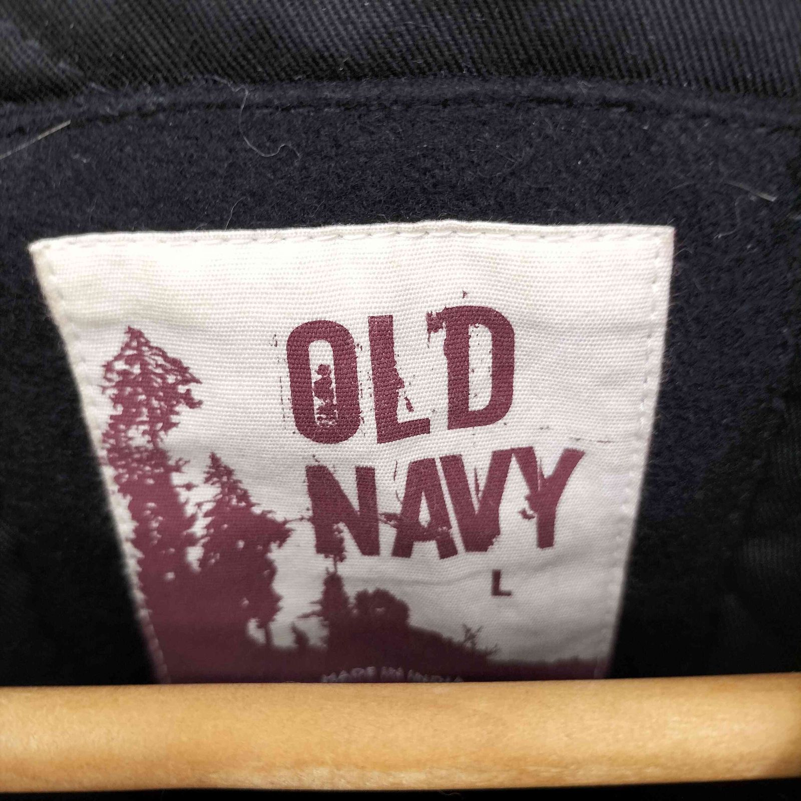オールドネイビー OLD NAVY 00S ウールメルトン A-2デッキ