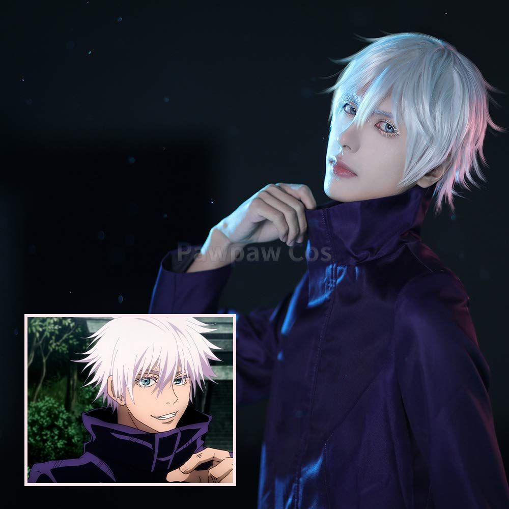 仮装 ごじょうさとる プレゼント コスチューム 「ウィッグ付き