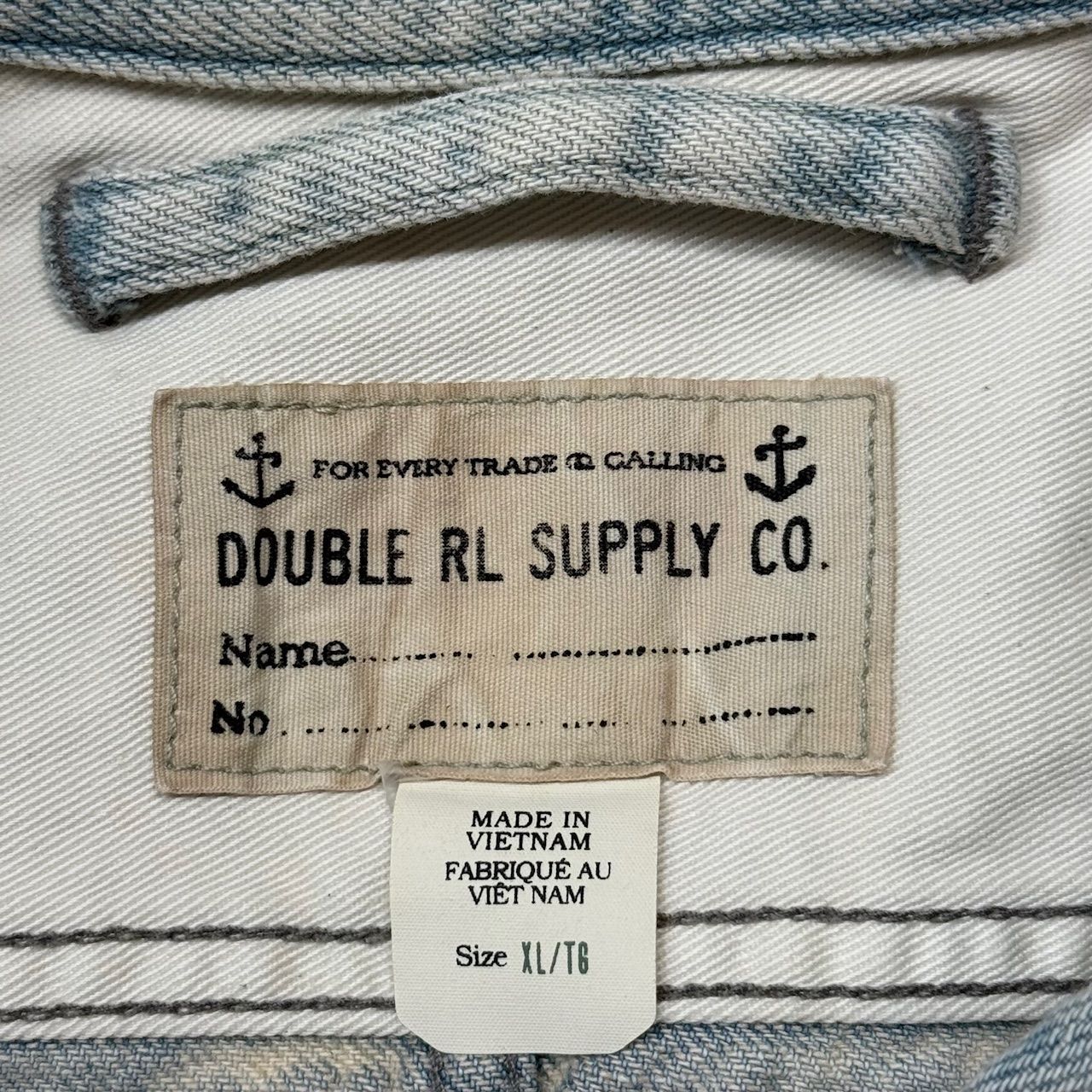 参考上代86900円 未使用品 RRL (Double RL) PERKINS SHWL-LONG