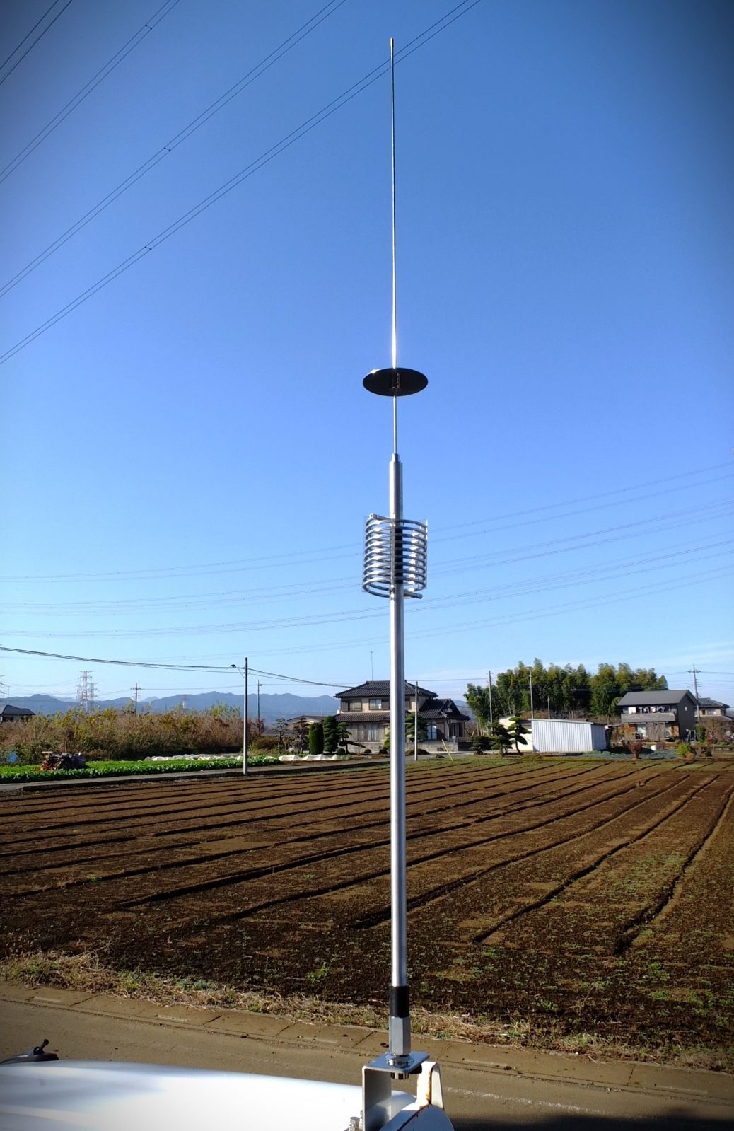 MV-HF コンパクト高性能！ ☆デコトラUFOアンテナ27-28MHz 1/4λ