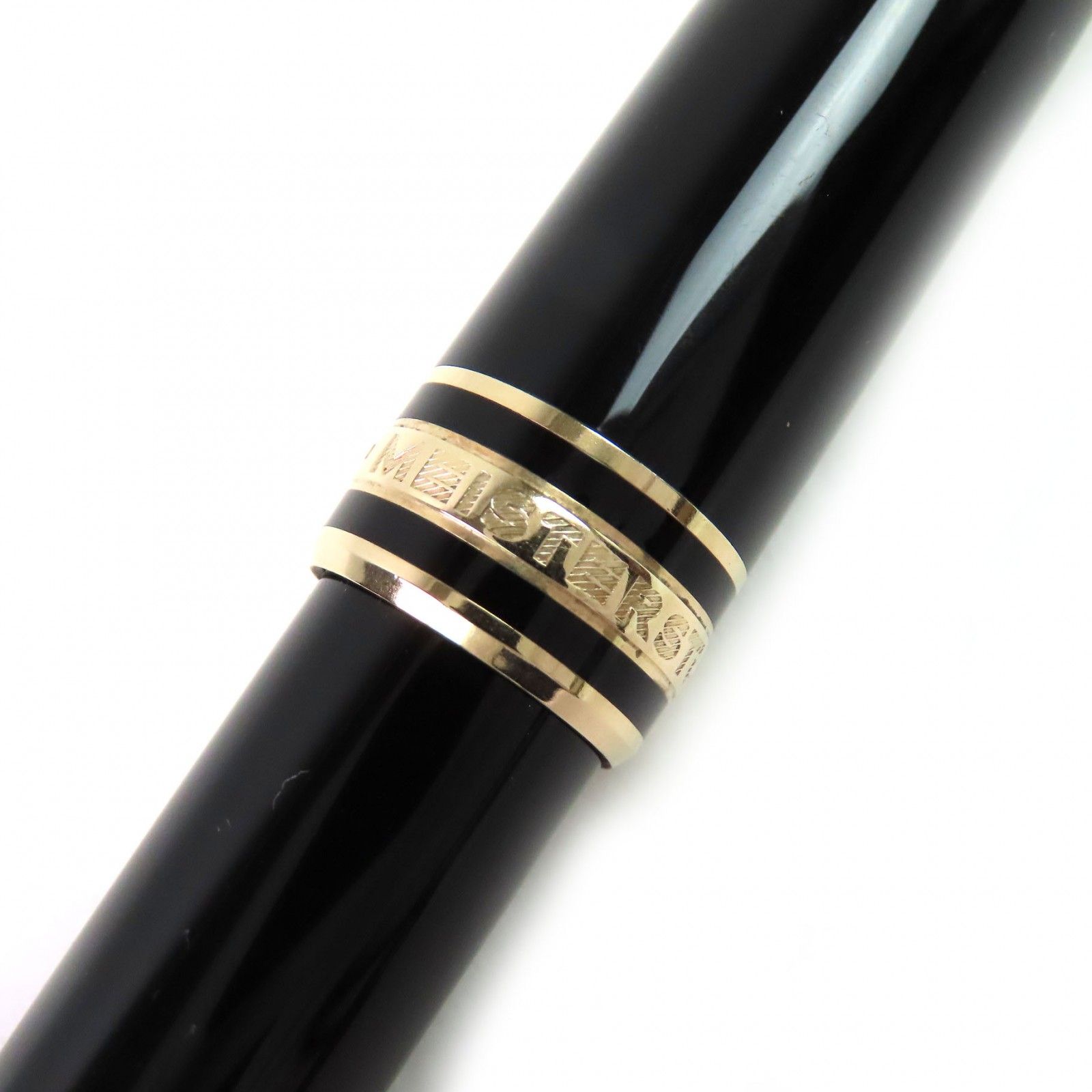 良品△MONTBLANC モンブラン マイスターシュテュック クラシック ホワイトスター シャープペンシル ブラック ゴールド ドイツ製 メンズ MONTBLANC（モンブラン） シャープペンシル マイスターシュテュック