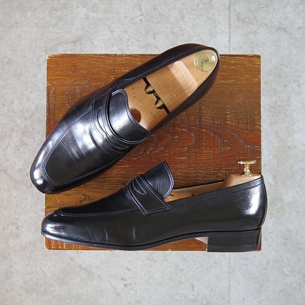 Tanino Crisci  ローファー黒　サイズ34(21㎝) TANINO CRISCI タニノクリスチー ローファー紺 36ハーフ／23.5cm