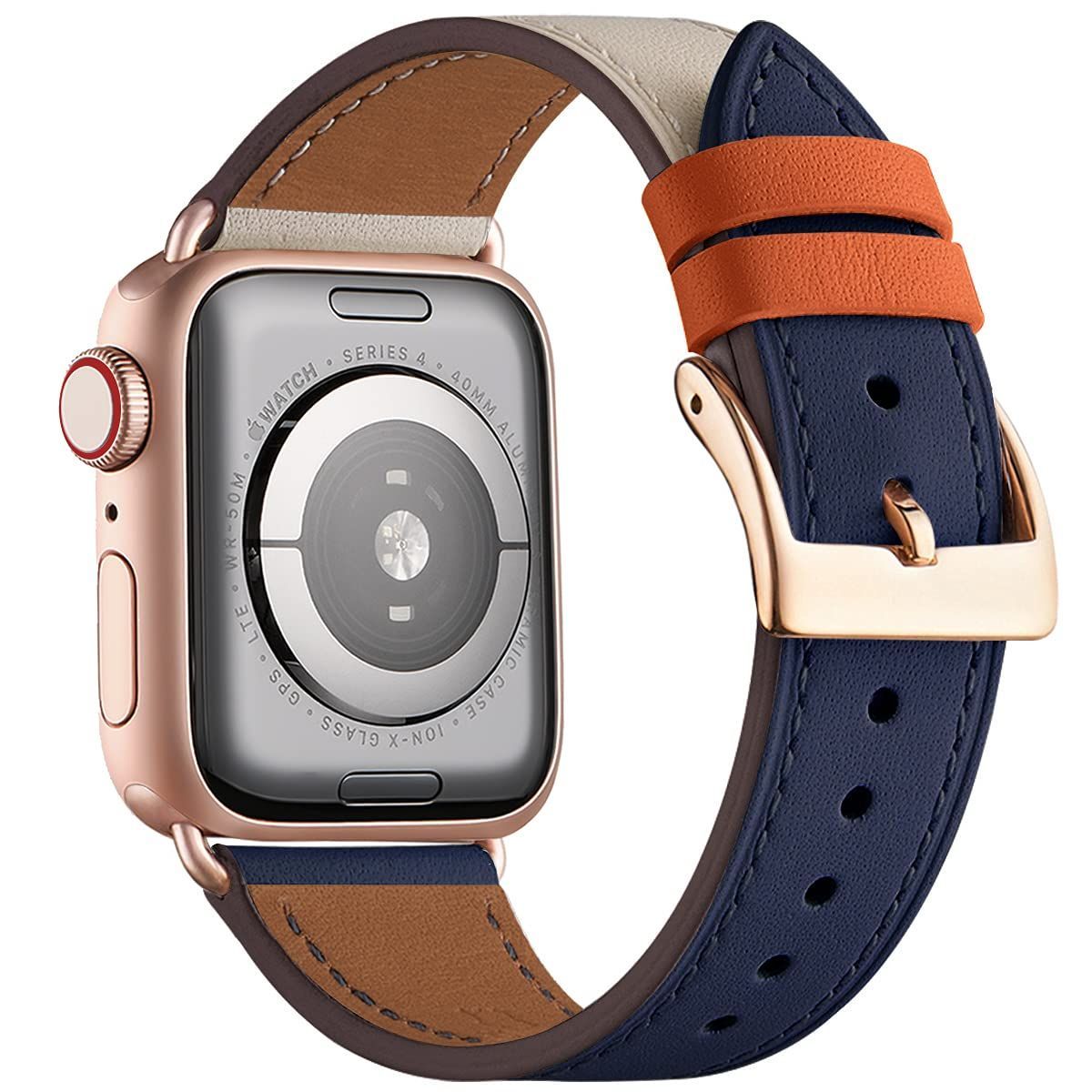 【人気商品】9/8/7/6/5/4/3/2/1/SE/SE2に全機種対応 Series Ultra2/Ultra 交換ベルト iWatch おしゃれバンド 男女兼用 レザー プレゼント 本革製 バンド ビジネス バンド アップルウォッチ 通勤用 Watch A