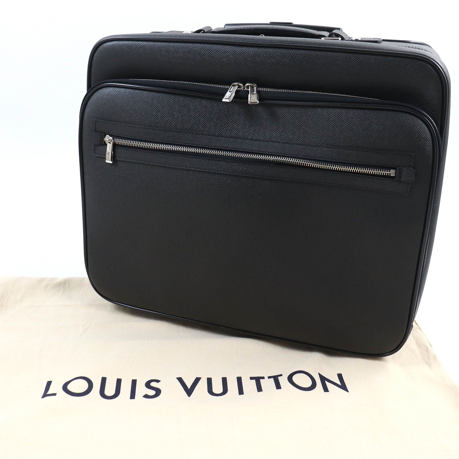 美品△LOUIS VUITTON ルイヴィトン M23205 パイロットケース アルドワーズ タイガ レザー キャリーバッグ スーツケース  シルバー金具 保存袋付き フランス製 メンズ - メルカリ