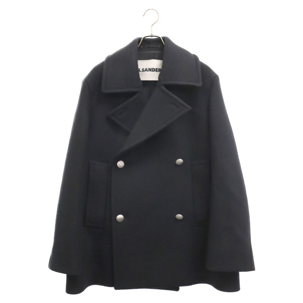 JIL SANDER (ジルサンダー) 22AW ウール ノッチドカラーダブルコート P 