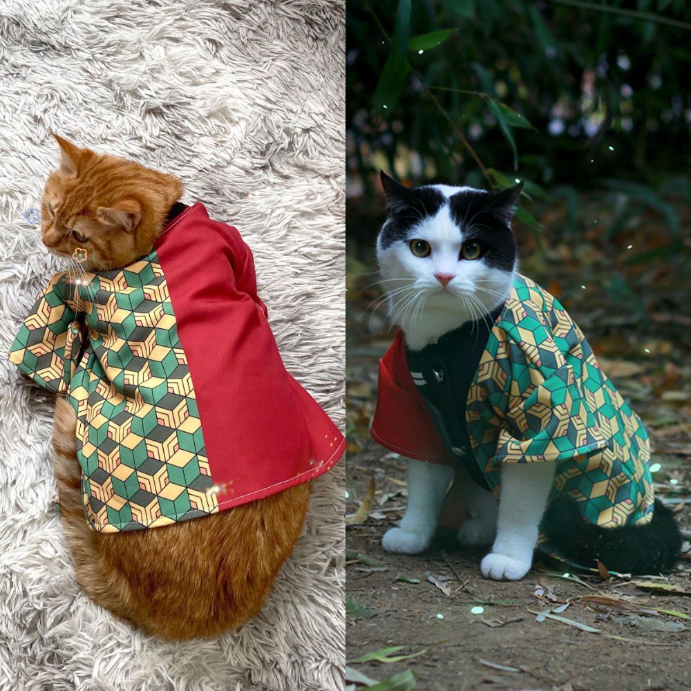 特価】ペット服 S M L 炭治郎 善逸 義勇 禰豆子 犬 猫 コスチューム