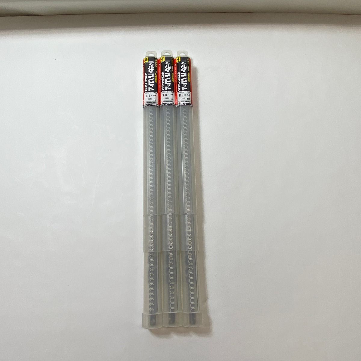 ΦΦミヤナガ 【未使用品】デルタゴンビット　18.0×400　3本セット DLSDS18046 ミヤナガ(Miyanaga) デルタゴンビット SDS 3.4X116MM 5PCS DLSDS34P5kk