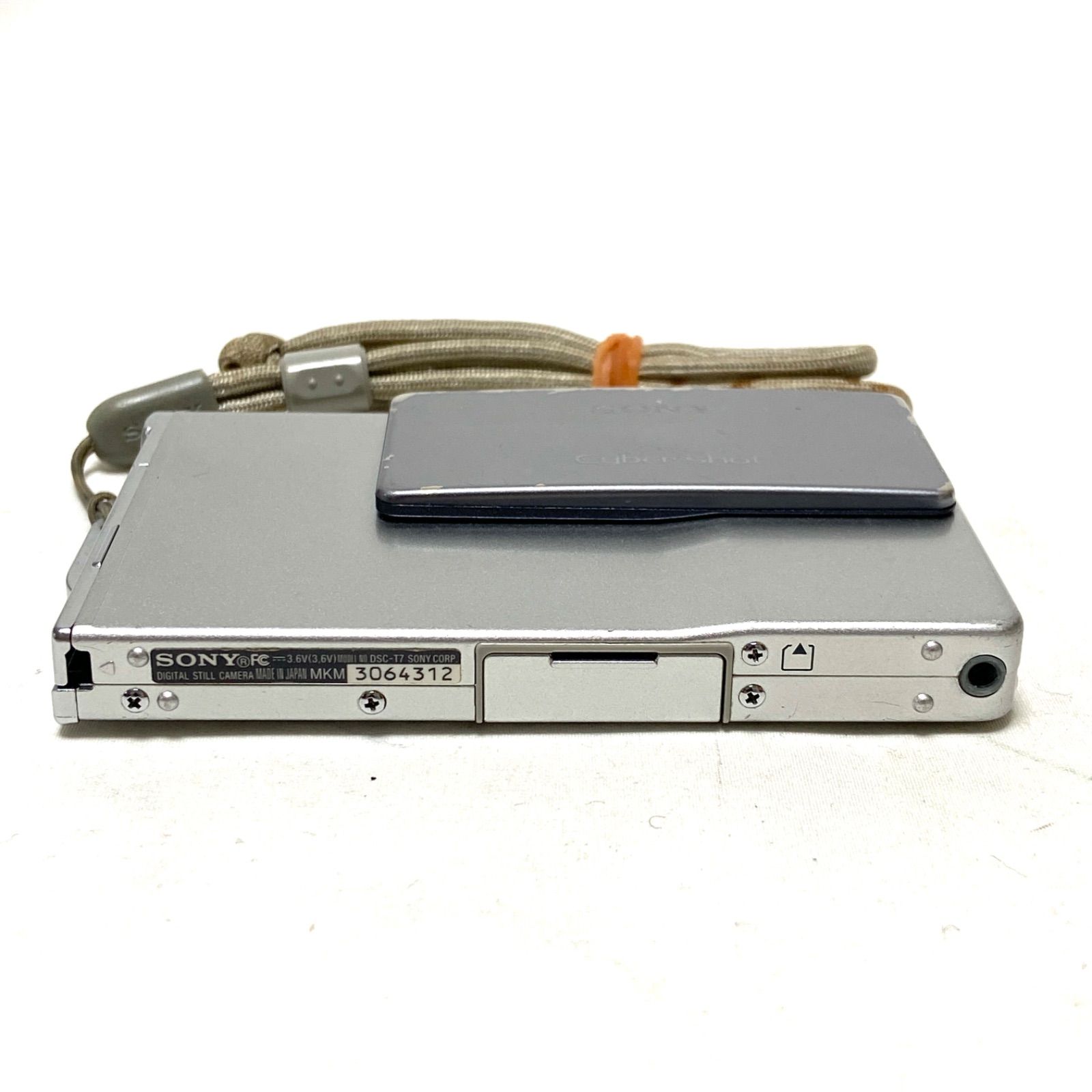 SONY Cyber-shot DSC-T7 ジャンク シルバー コンパクトデジタルカメラ