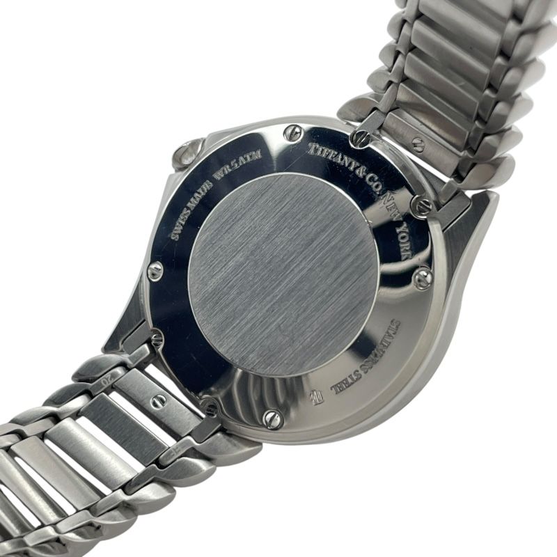 ティファニー TIFFANY&CO メトロ2ハンド 60874875 シルバー SS レディース 腕時計