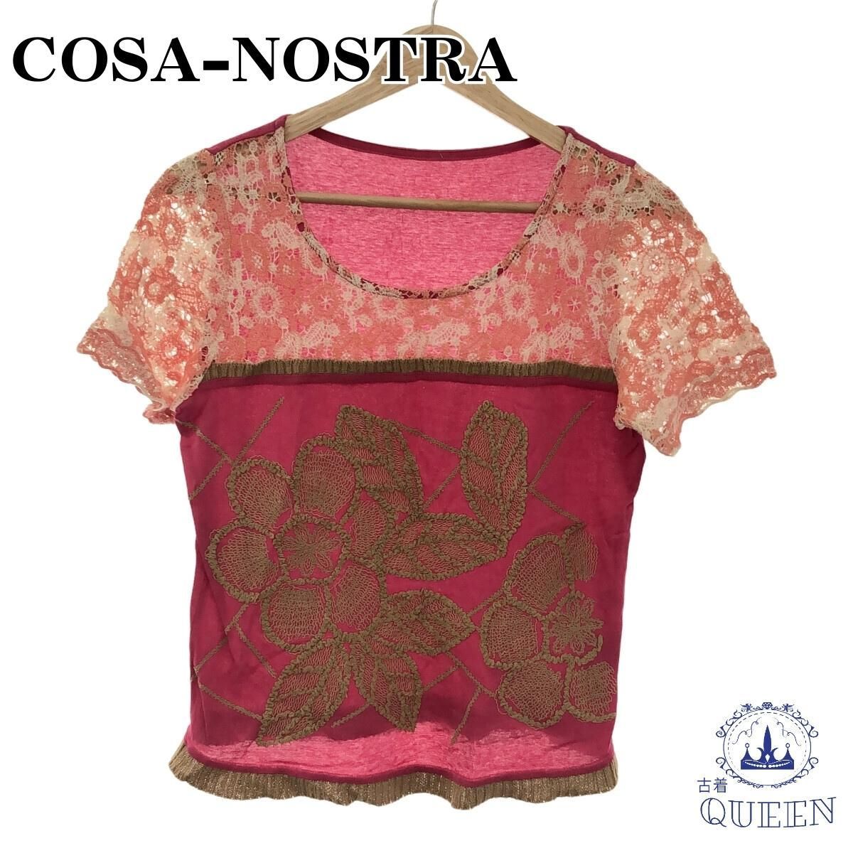 ☆美品☆ COSA-NOSTRA コーザノストラ トップス カットソー レース