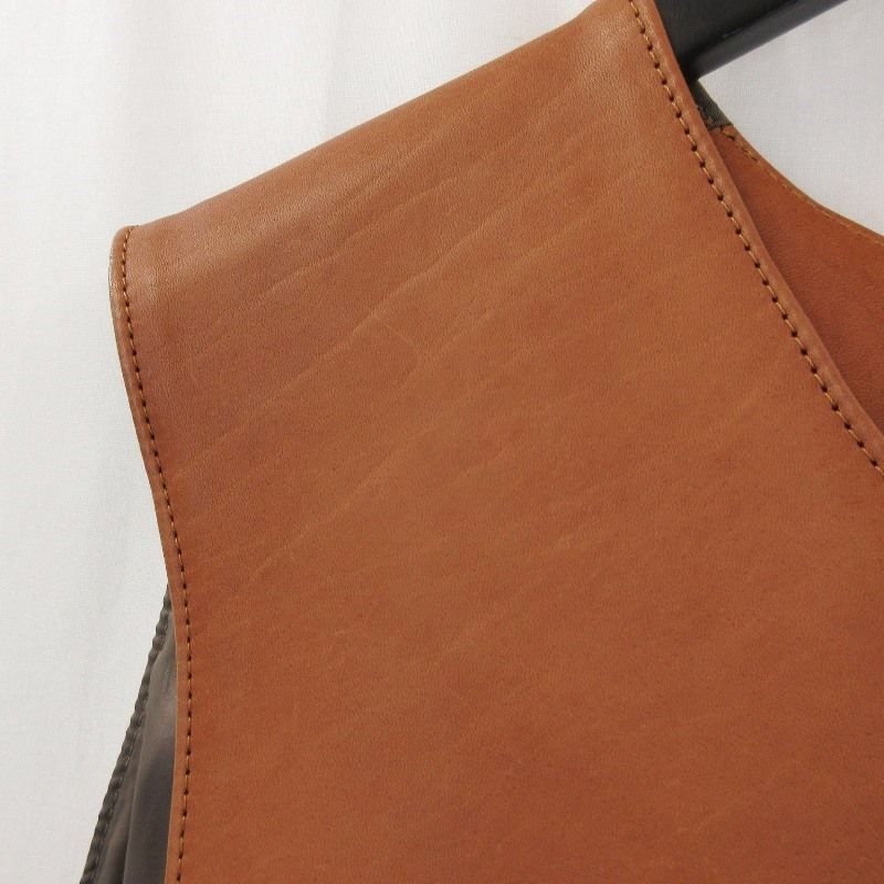 値下げ　POLYPLOID 「VEST TYPE-B / HORSE HIDE」 Polyploid ポリプロイド VEST TYPE-B HORSE HIDE 07-B-09 ホース