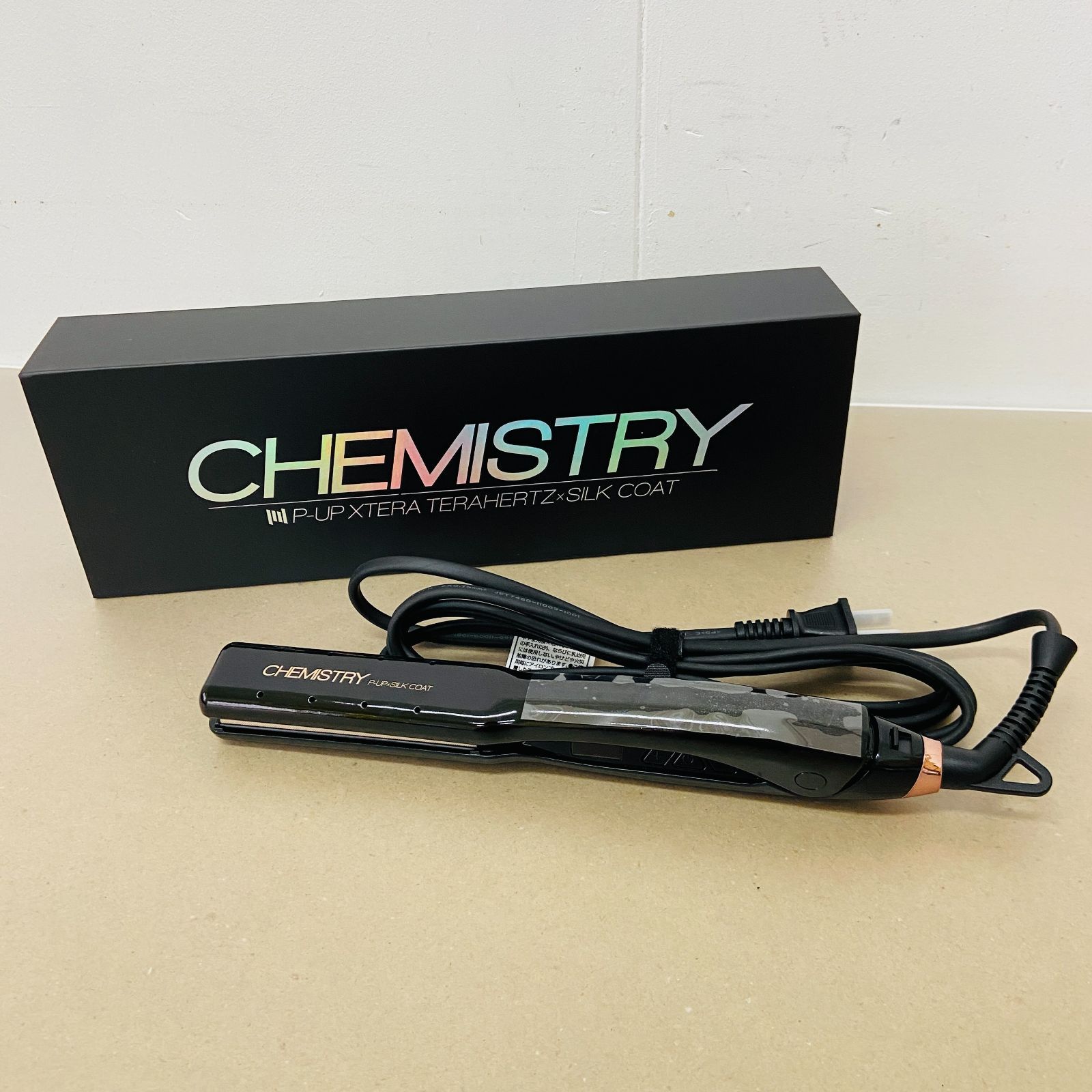 CHEMISTRY P-UP XTERA TERAHERTZ SILK COAT ヘアアイロン C3752 80サイズ発送