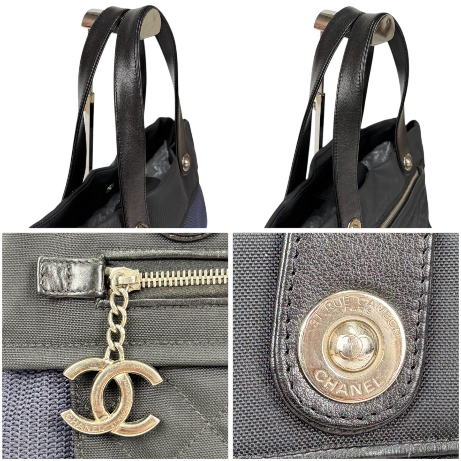 CHANEL シャネル パリビアリッツ ミニトートバッグ ショルダーバッグ 