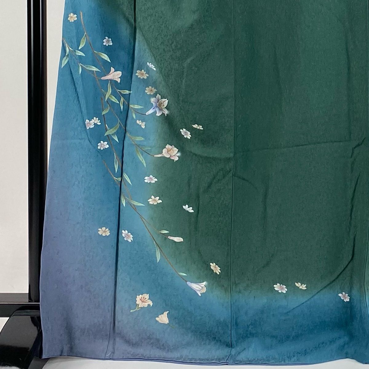 未着用に近い！アンティークの仕立て直し＊エキゾチック＊訪問着＊１５４ｃｍ＊裄６６ 未着用に近い！アンティークの仕立て直し＊エキゾチック＊訪問着