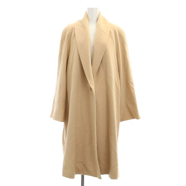 アクアスキュータム AQUASCUTUM ウール コート ロング ショールカラー 9 ベージュ |MY OS