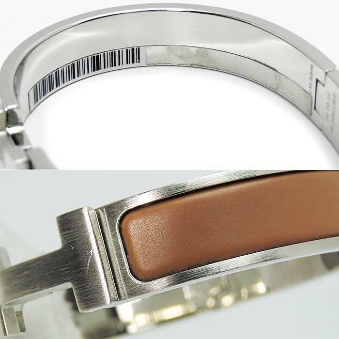 エルメス】エナメル ブレスレット クリックH PM シルバー