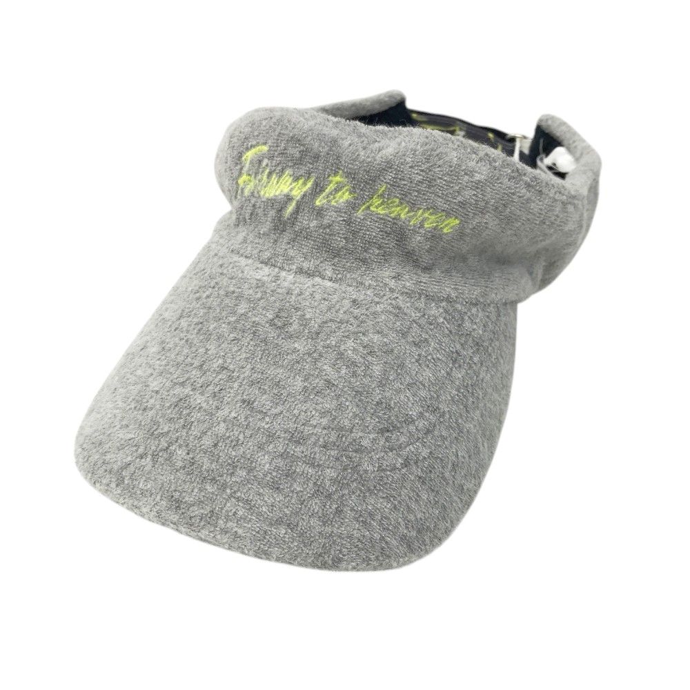 MARK&LONA マークアンドロナ サンバイザー パイル地 グレー系