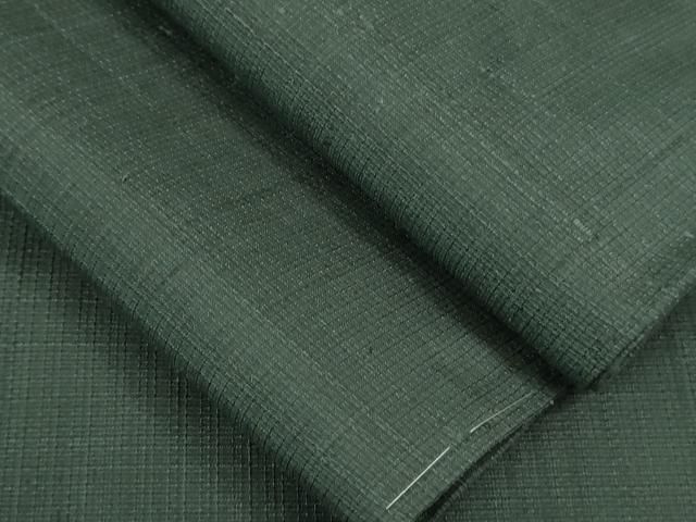 平和屋着物 上 夏物 男性 紗紬 色無地 青鈍色 京王百貨店扱い ♥ DZAA9392kh5