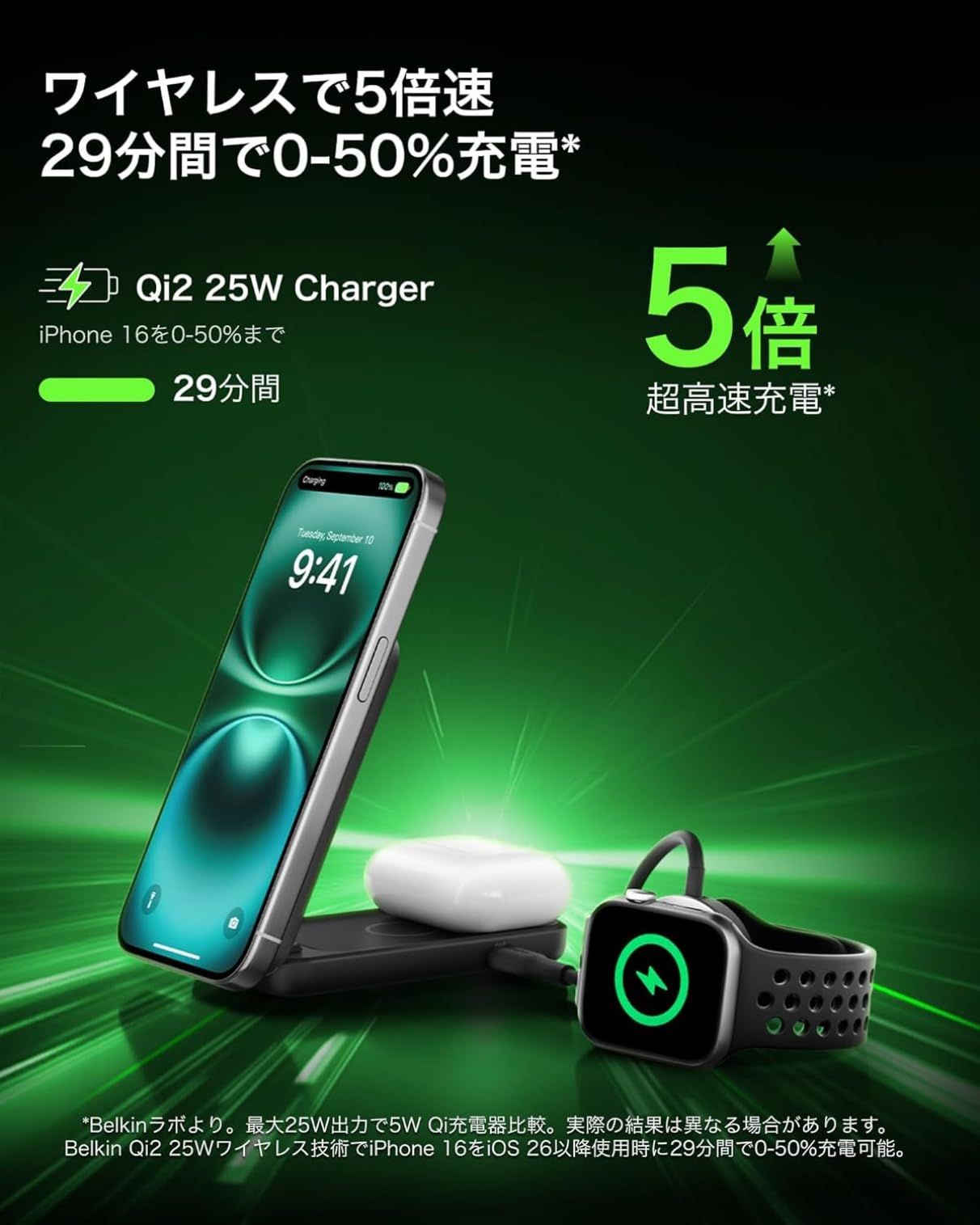 Charge ワイヤレス充電器