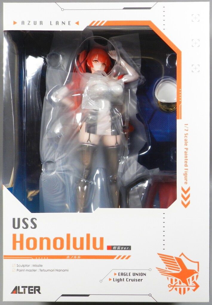アルター アズールレーン ホノルル 軽装ver 1/7 完成品フィギュア 塗装