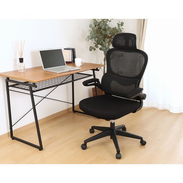 オフィスチェア BK ブラック 組立品 代引不可