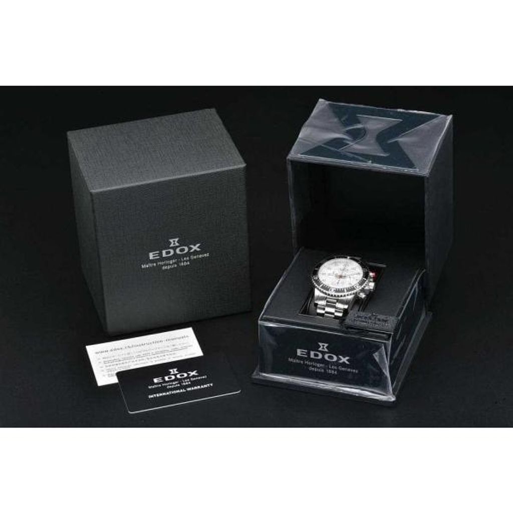 エドックス EDOX 10227-3M-ABN クロノラリーS メンズ SS クロノグラフ