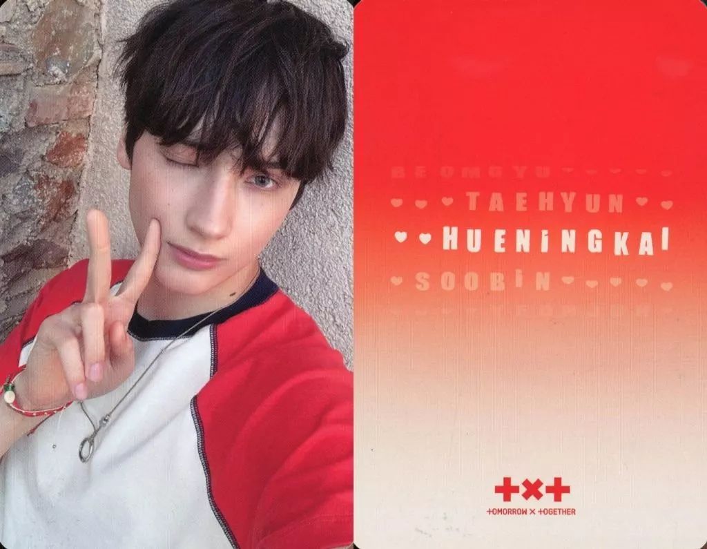 中古】コレクションカード(男性) TOMORROW X TOGETHER/ヒュニンカイ