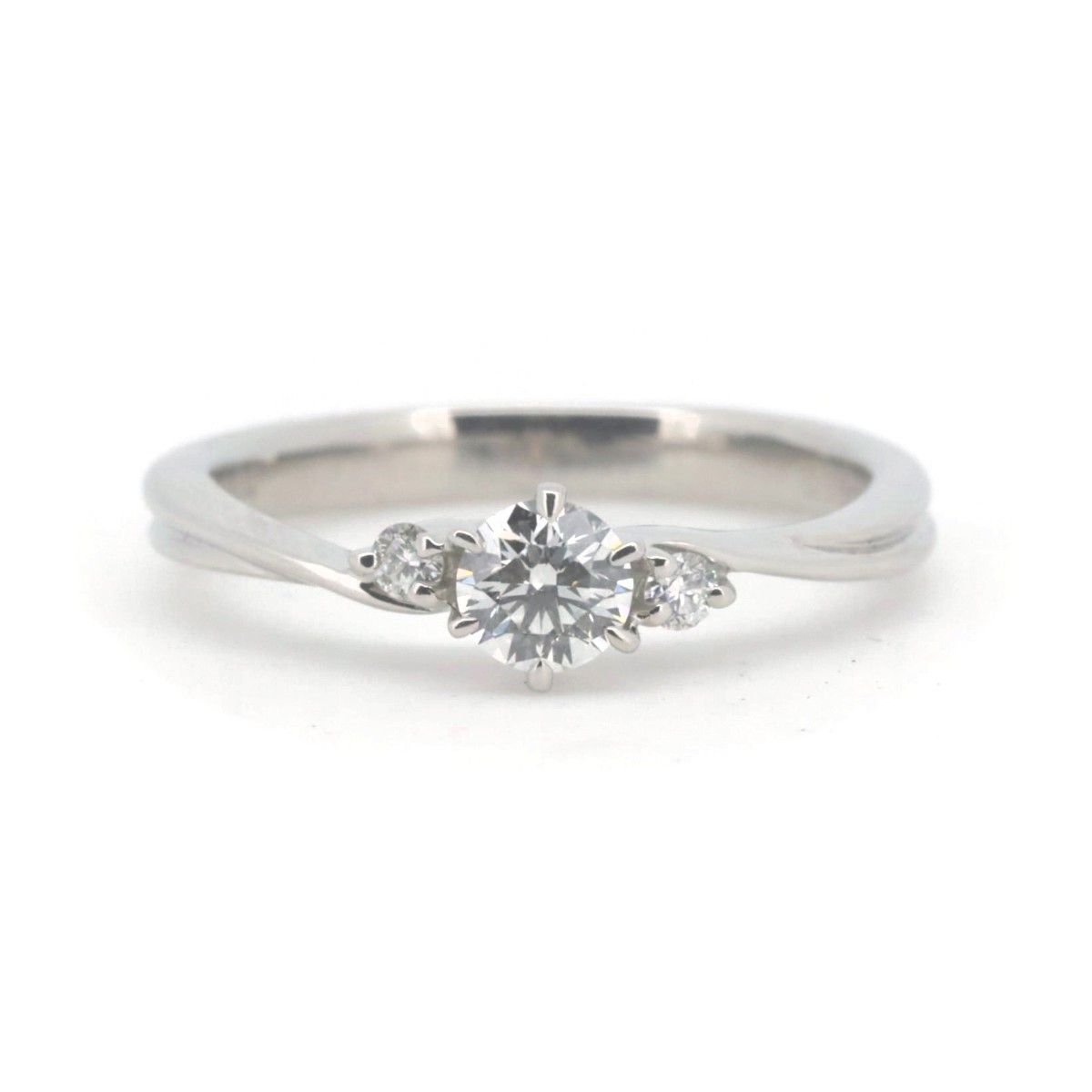 ラザールダイヤモンド ダイヤモンド リング 指輪 0.24ct 0.04ct 8号 