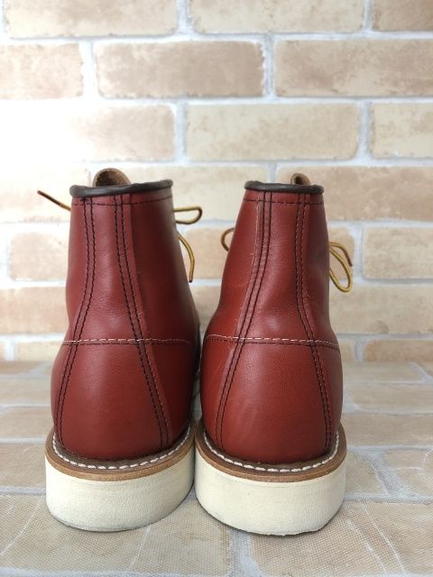 中古】 箱有 RED WING レッドウィング 6-inch Classic Moc 8875 ブラウン US7.5 111413336 - メルカリ