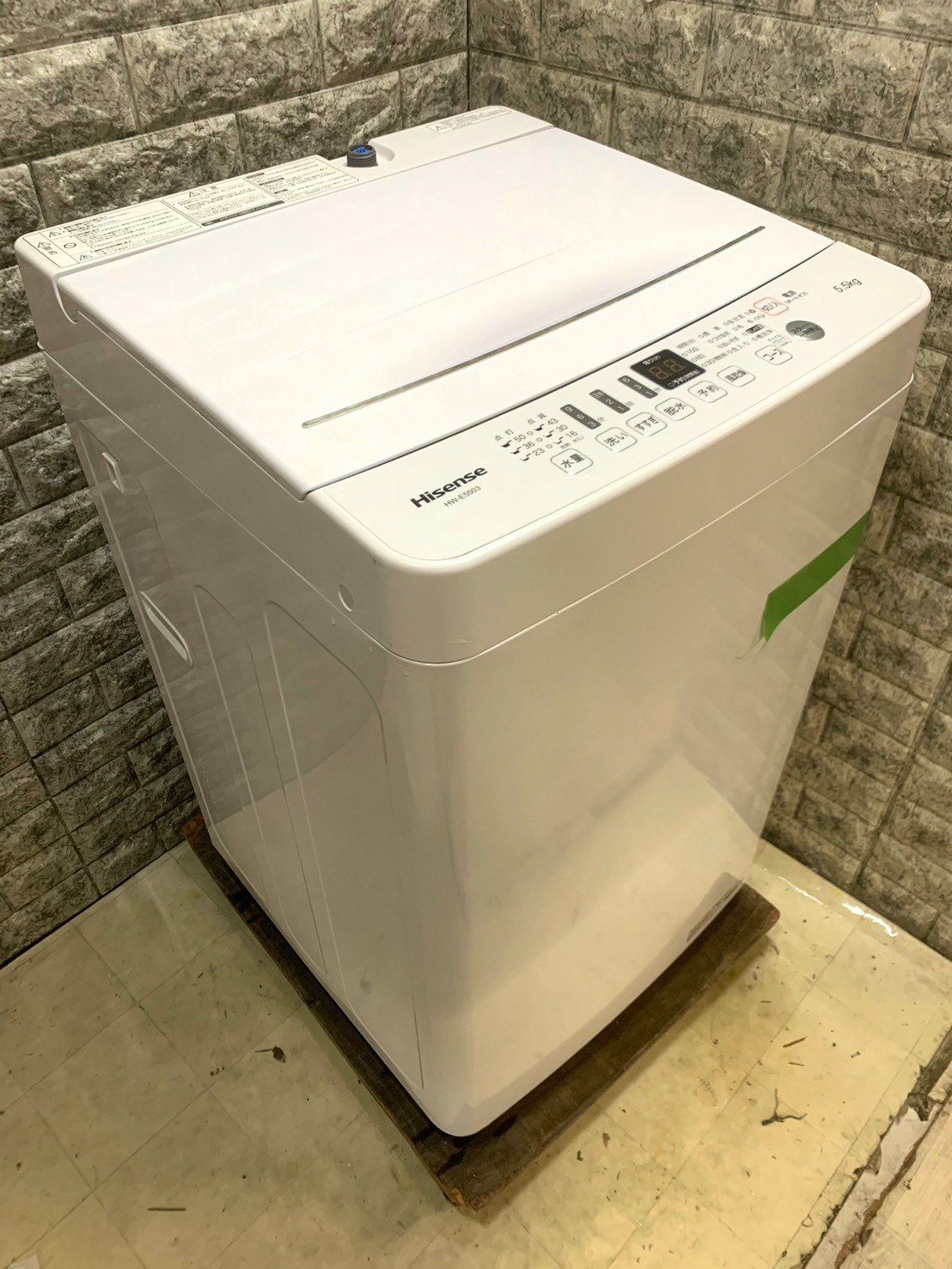 全国送料無料☆3か月保証☆洗濯機☆ハイセンス☆2020年☆HW-E5503☆S-649