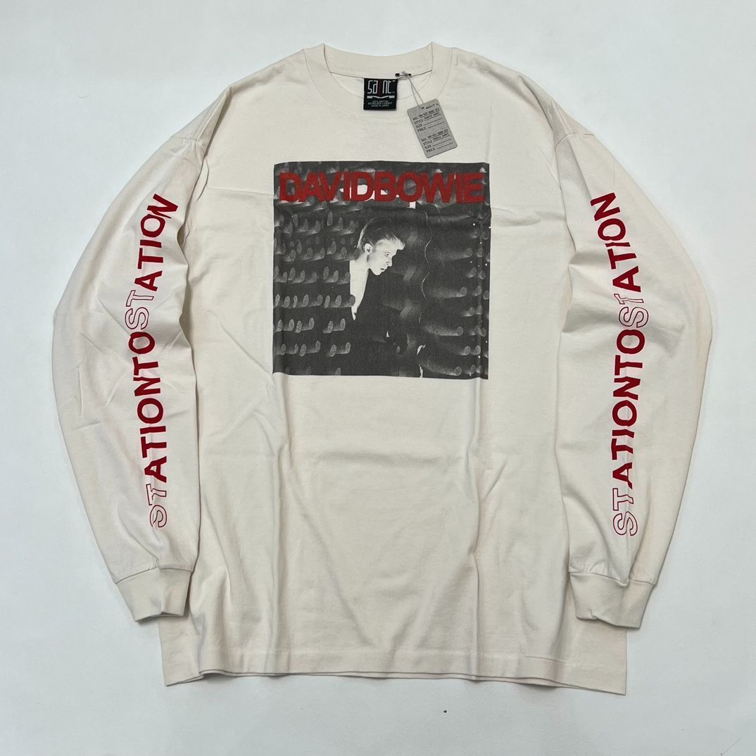 人気商品・新品未使用】Saint Mxxxxxx セントマイケル スウェット SAINT MICHAEL × David Bowie Station  DB L/S TEE - メルカリ