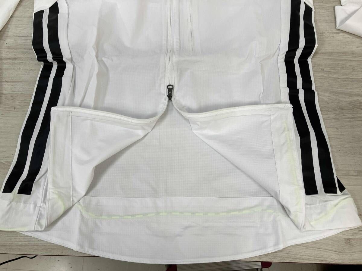 adidas adizeroランニングジャケット レディース L JC6645 White LLC-HASEGAWATOSO_COM