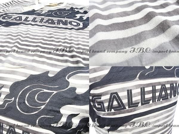 ☆galliano☆ジョンガリアーノ☆オーバーダイボーダーTシャツ☆キャメル☆M - メルカリ