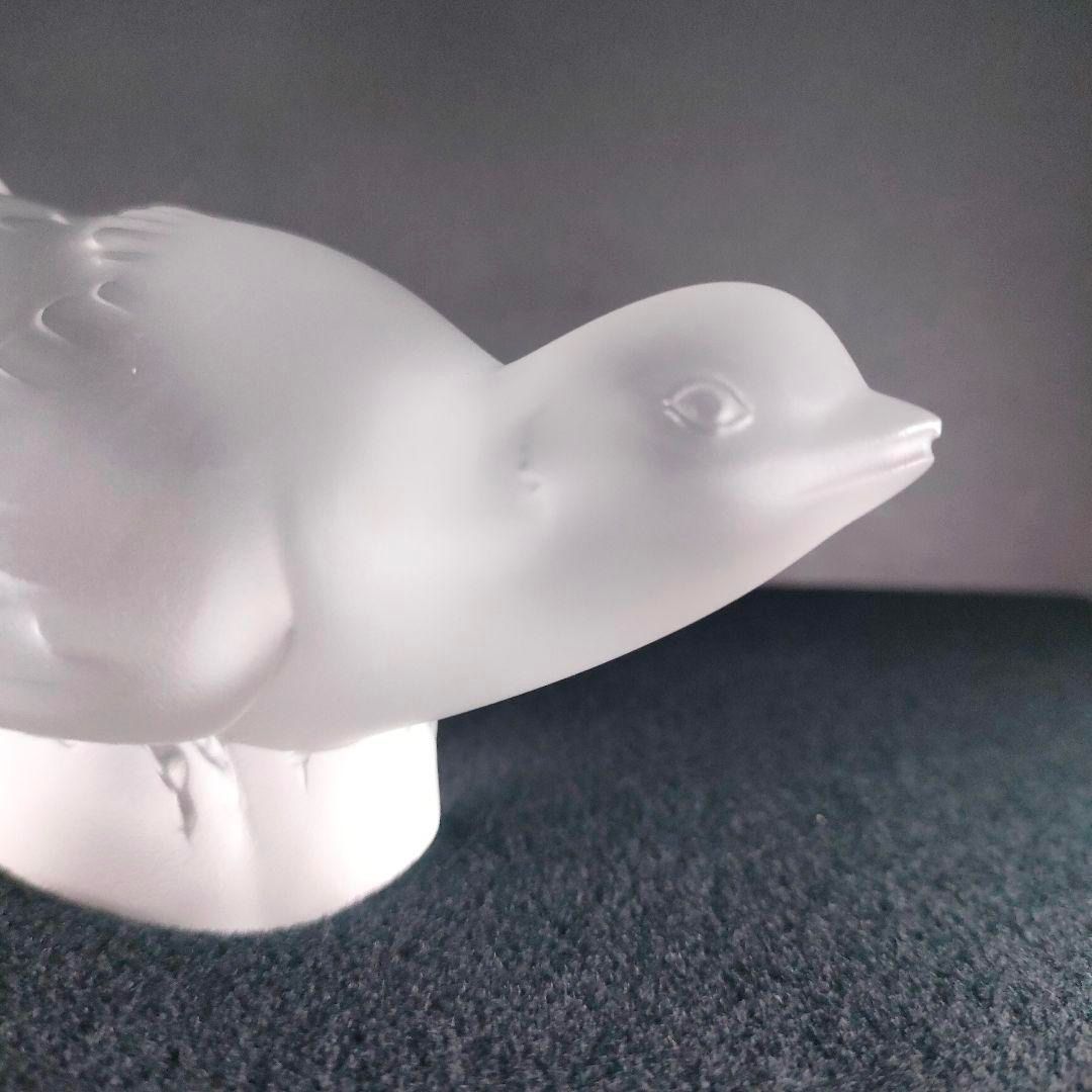 最高品質★ルネ・ラリック スズメ クリスタル 雀 小鳥 スズメ ペーパーウェイト 最高品質☆ルネ・ラリック クリスタル スズメ ペーパーウェイト 雀