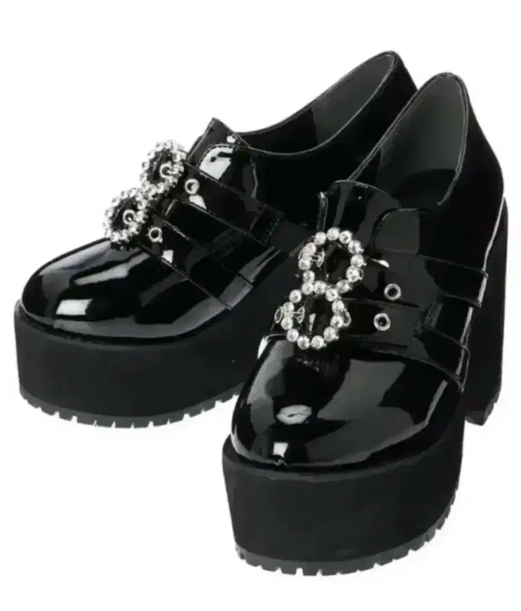 (製品内/未使用) バブル BUBBLES 厚底 ヒール ローファー シューズ 量産型 地雷系