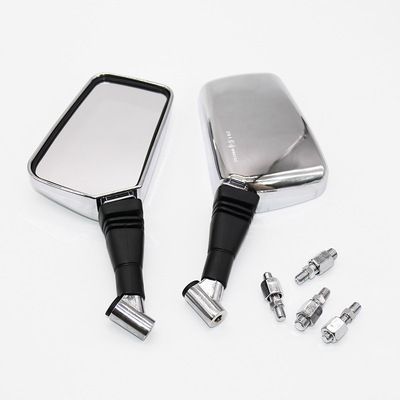ナポレオン　ミラー　汎用　メッキ　オートバイ　バイク　当時物 ナポレオンミラー バイクミラー クラシック モダン オートバイ