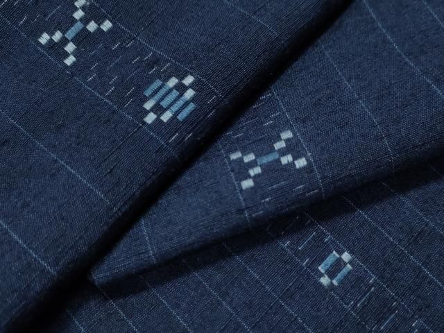 平和屋着物○上質な紬 花織 吉祥間道 正絹 逸品 CAAU1705yc - メルカリ