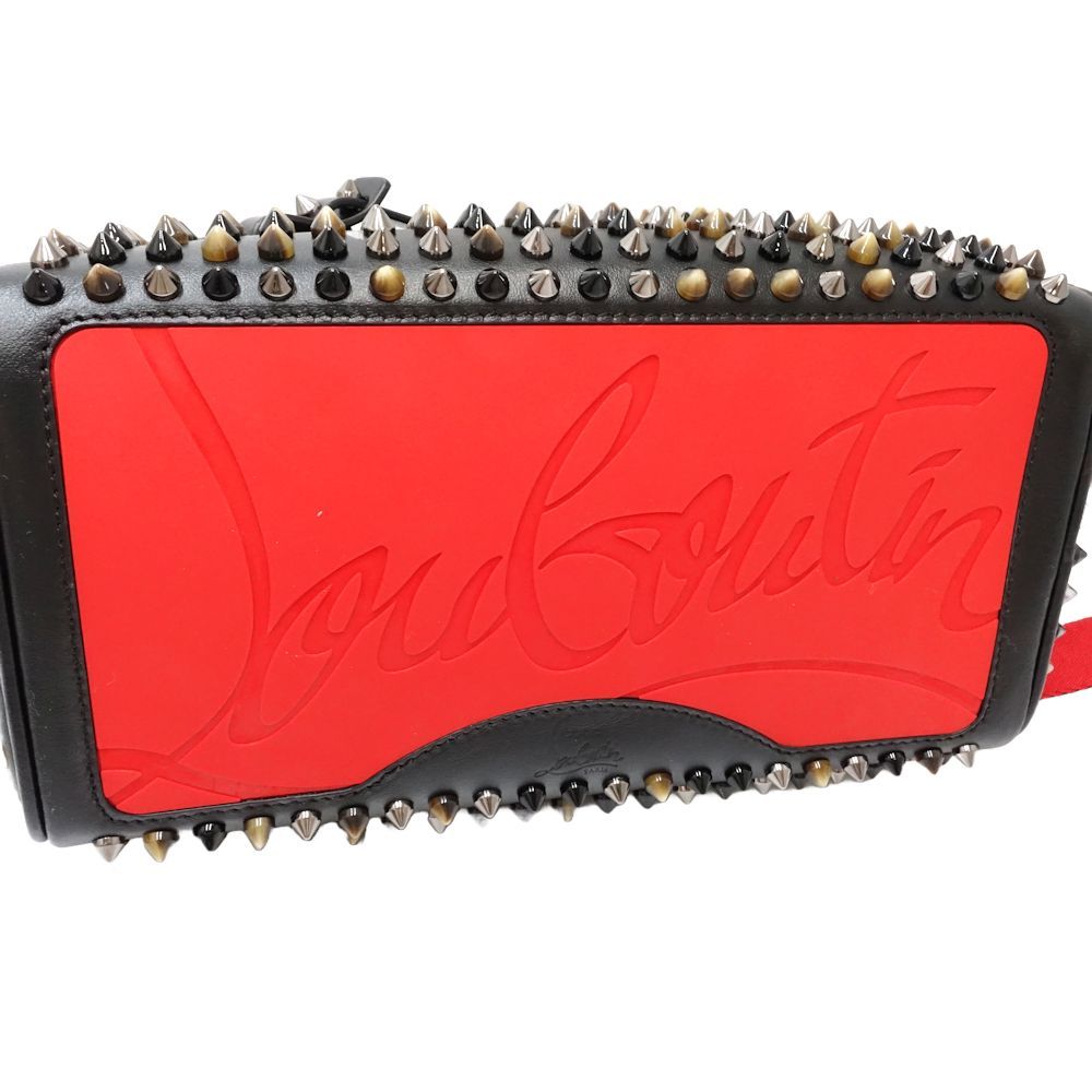 クリスチャンルブタン ブラスター セカンドバッグ スタッズ ブラック レッド Christian Louboutin クリスチャンルブタン ブラスター