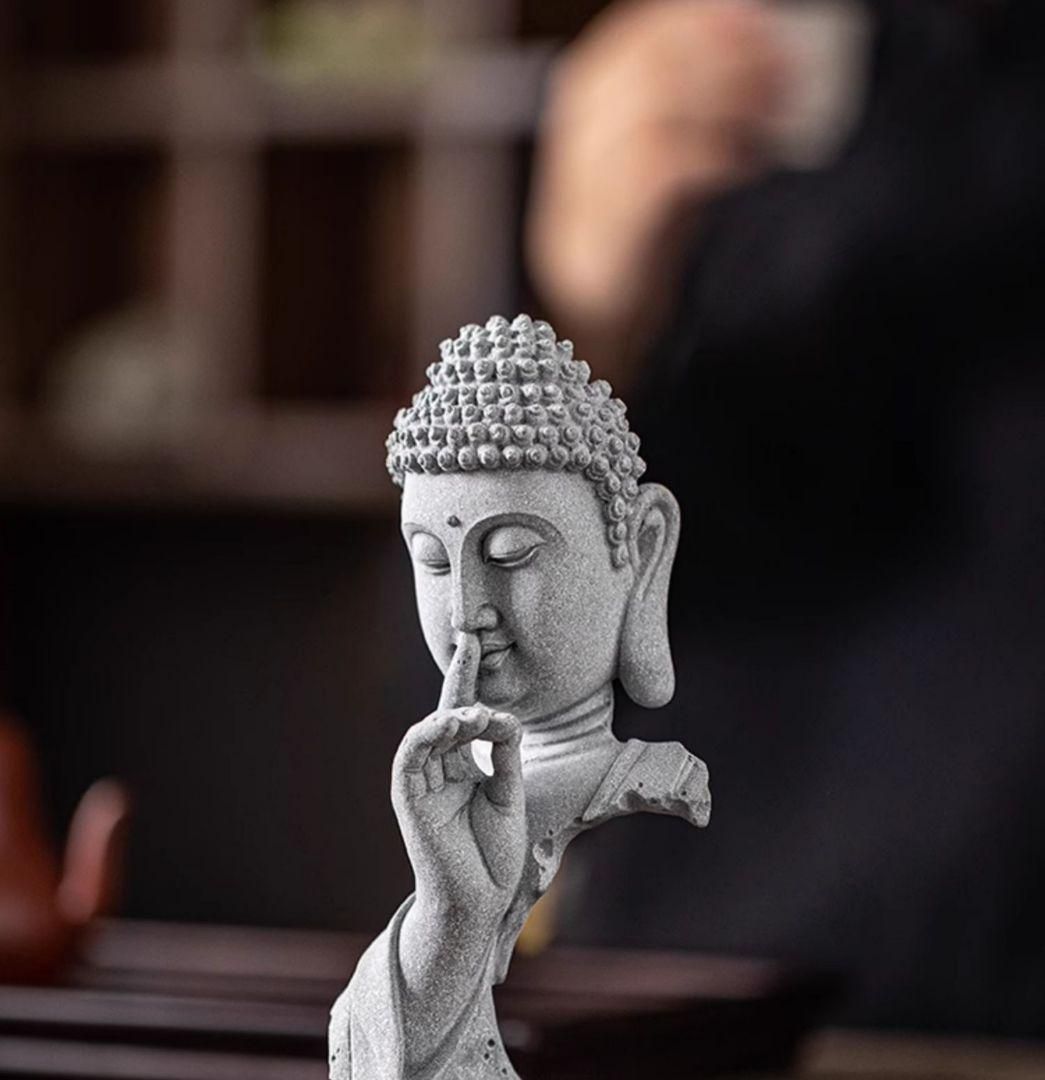 釈迦仏像の置物です   茶道具  文房具 工芸品 美術品 置物 釈迦仏像の置物です 茶道具 文房具 工芸品 美術品 置物 - メルカリ
