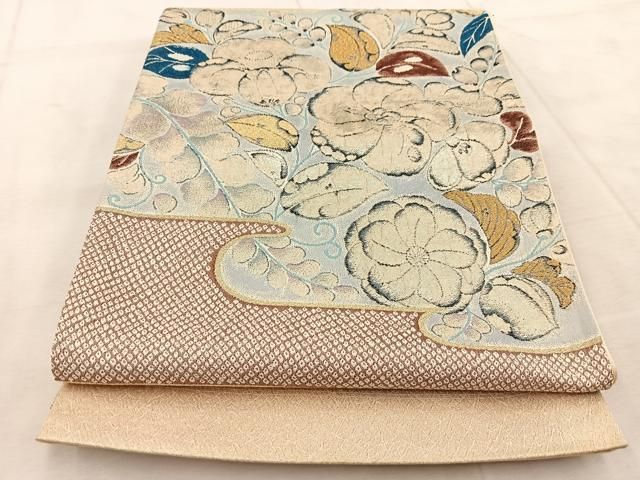 平和屋着物◎太鼓柄袋帯 辻が花 金銀糸 正絹 逸品 BAAU9993yc - メルカリ