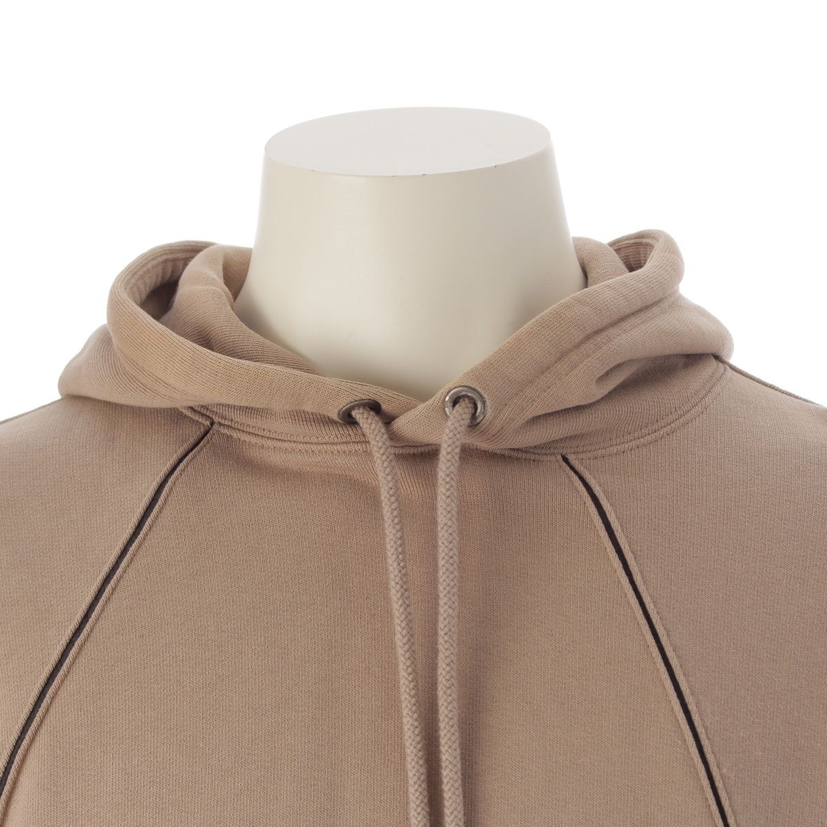 ロエベ コットン パズル パネル切替 スウェット フーディー パーカー  