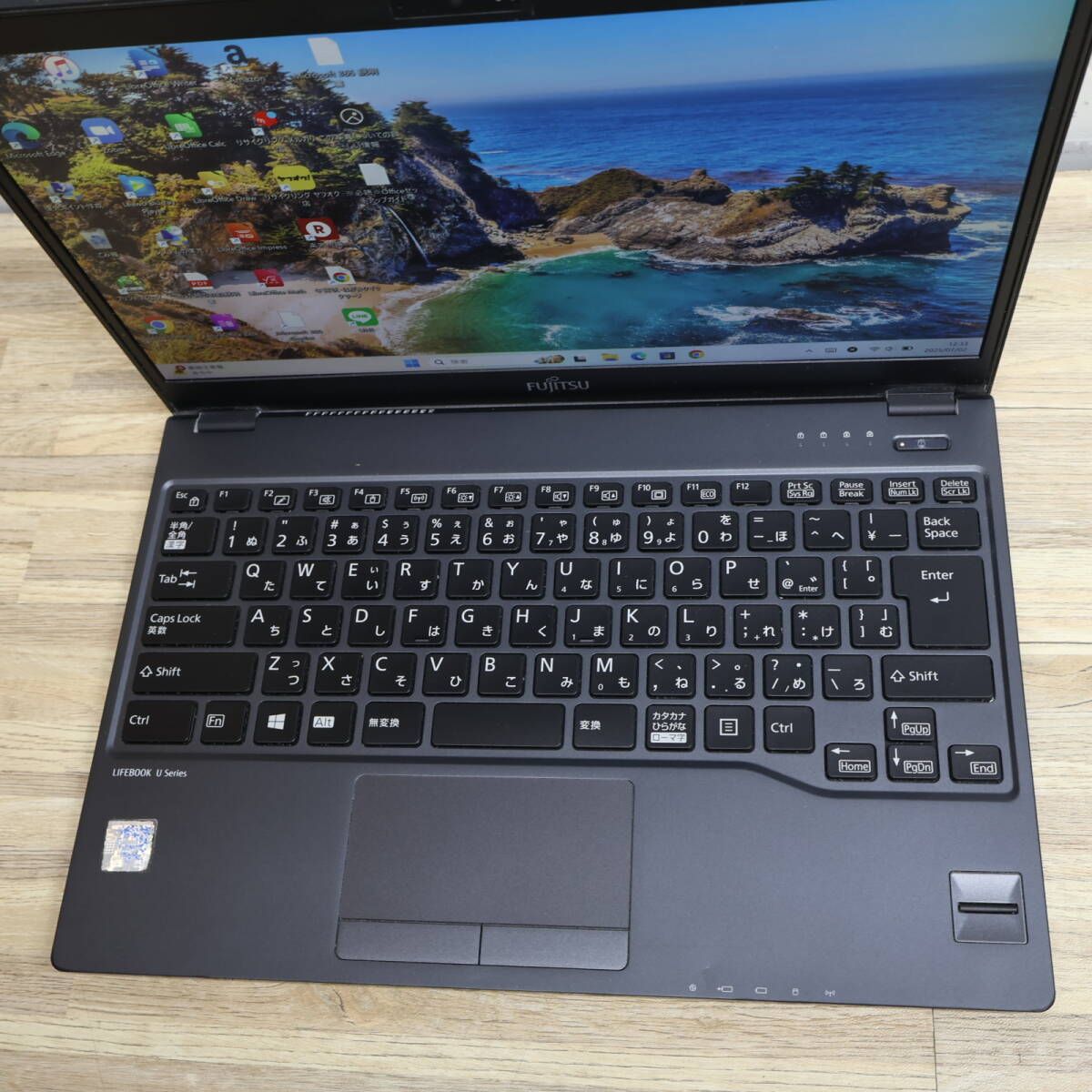 ★美品SSD128GB★カメラ Bluetooth 高解像度 ノートPC264 フジツウ ☆美品SSD128GB☆カメラ Bluetooth 高解像度 ノートPC264