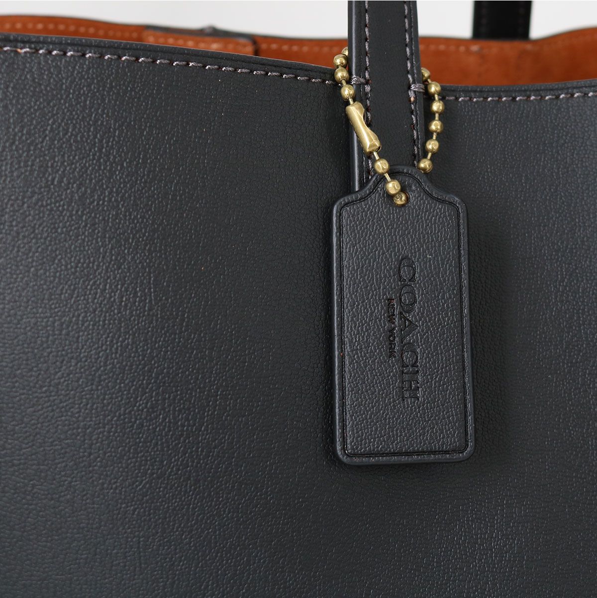□COACH コーチ レザートートバッグ CR664 レディース A4収納OK NORTH