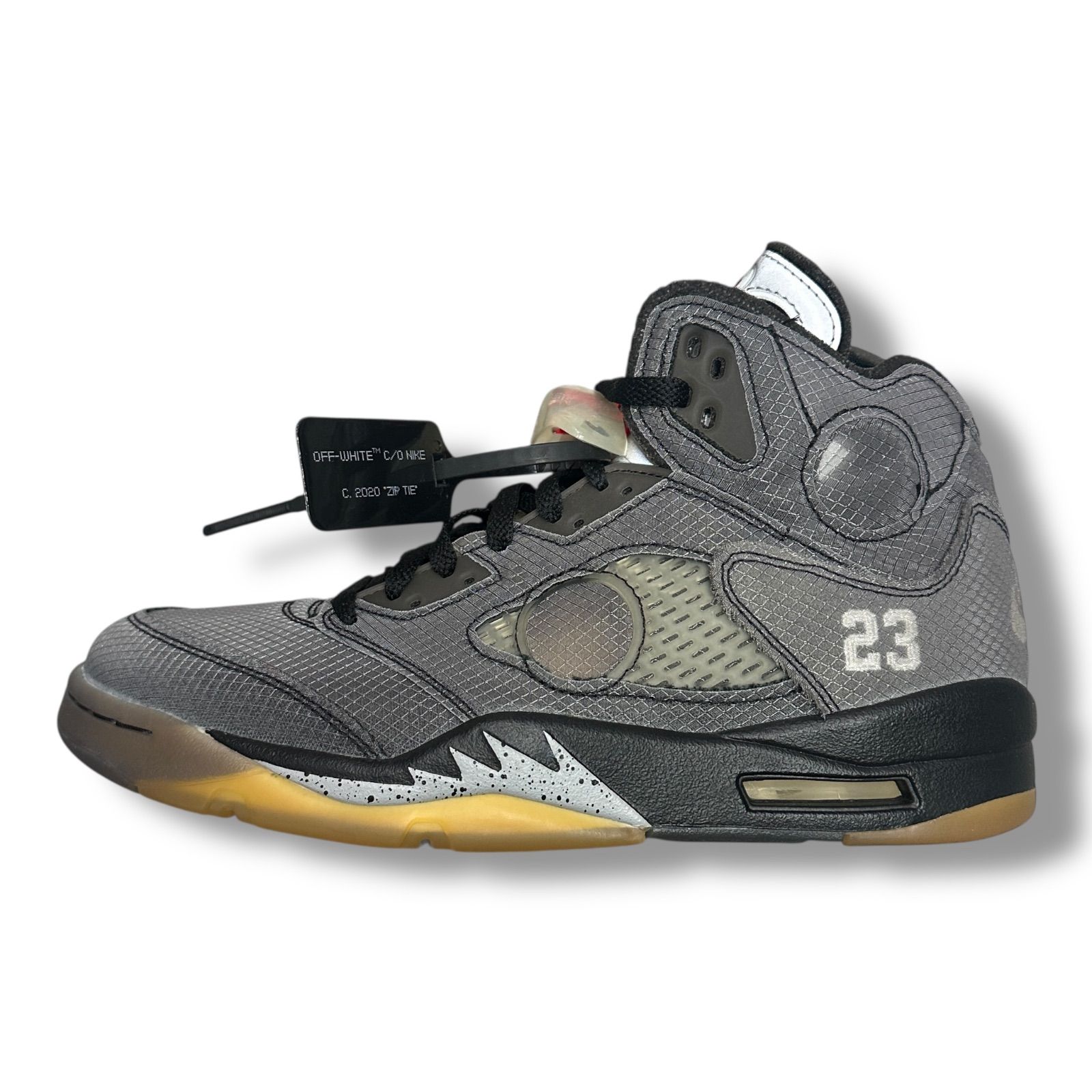 未使用品 Off-White Nike Air Jordan 5 コラボ ジョーダン5 スニーカー 