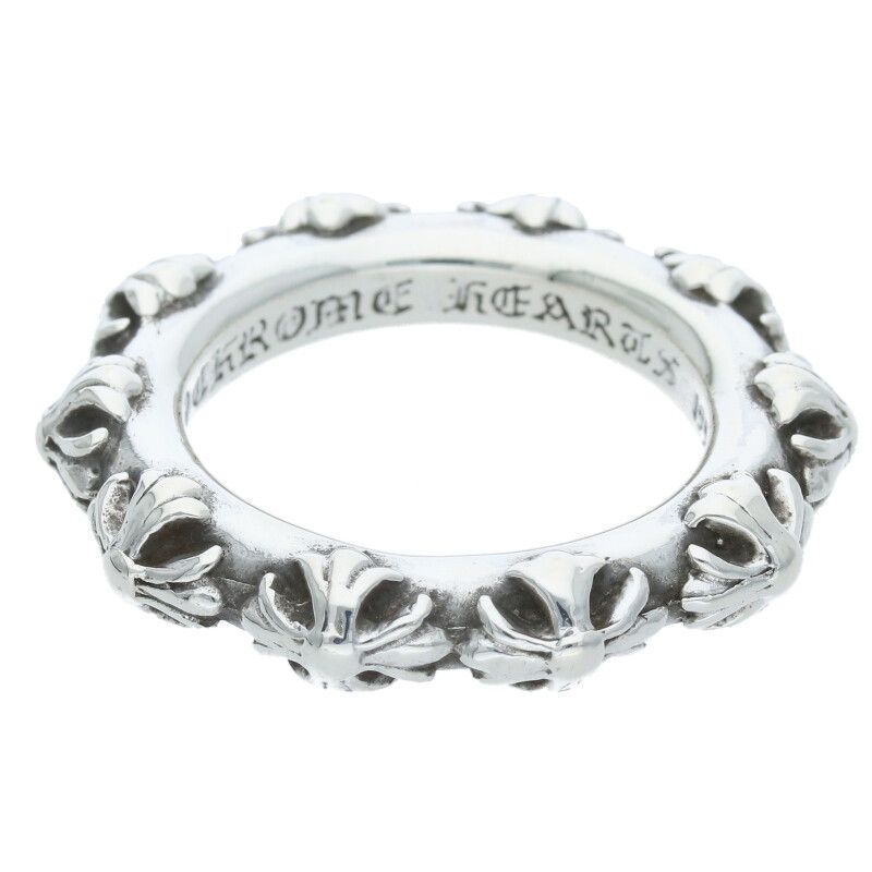 クロムハーツ CROSSBAND RING クロスバンド リング クロムハーツ CROSS BAND/クロスバンド シルバーリング メンズ 24号