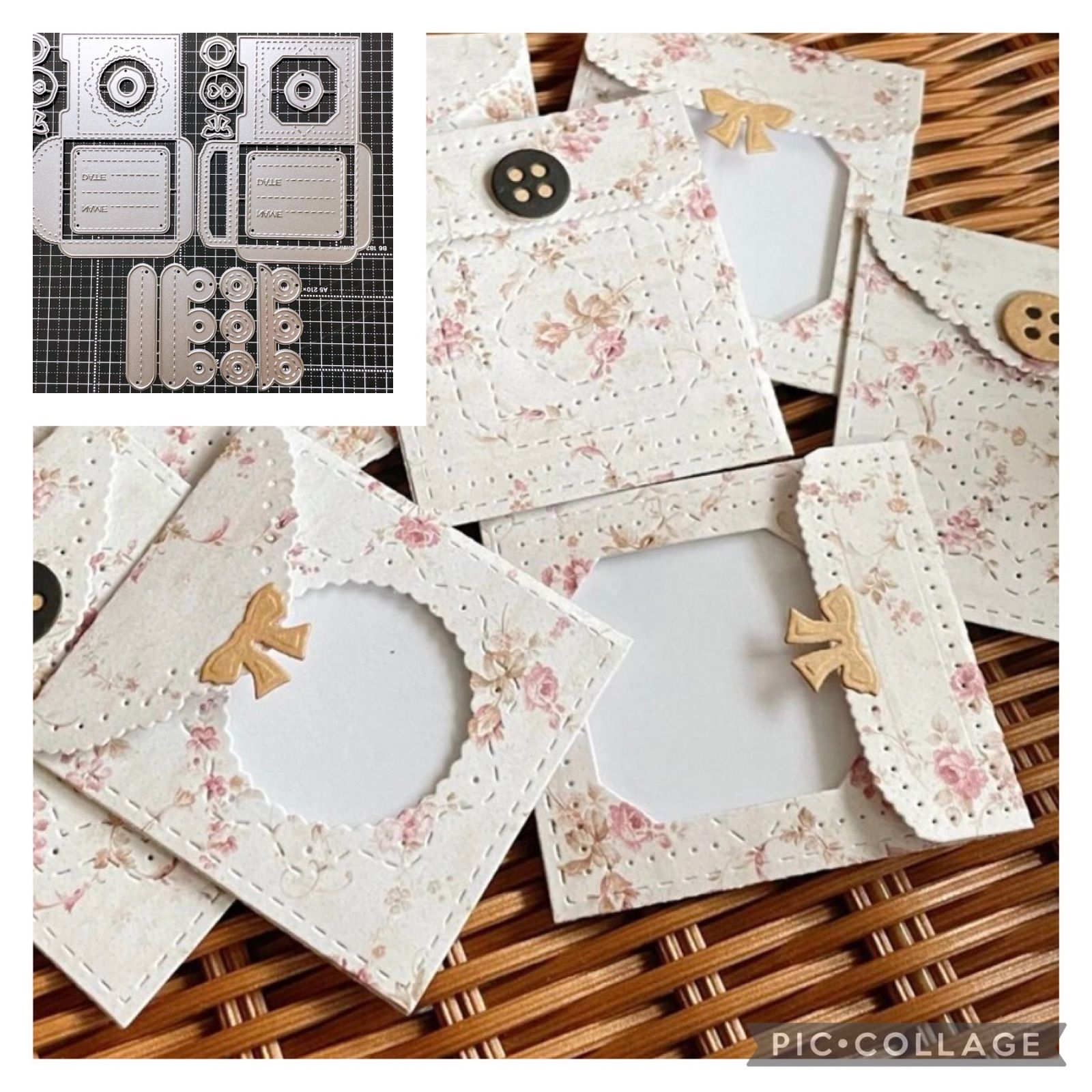 新品★再入荷★窓付き　ミニエンベロープ　封筒　カッティングダイ 新品☆再入荷☆窓付き ミニエンベロープ 封筒 カッティングダイ