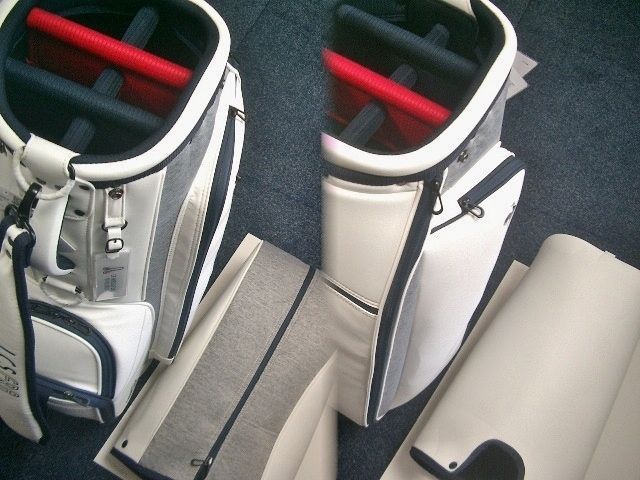 ソフト合皮×合繊 白シルバー